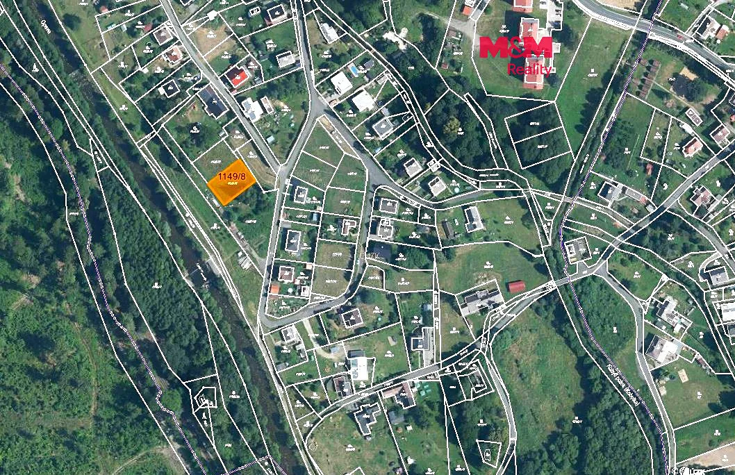 Prodej pozemku 603 m²